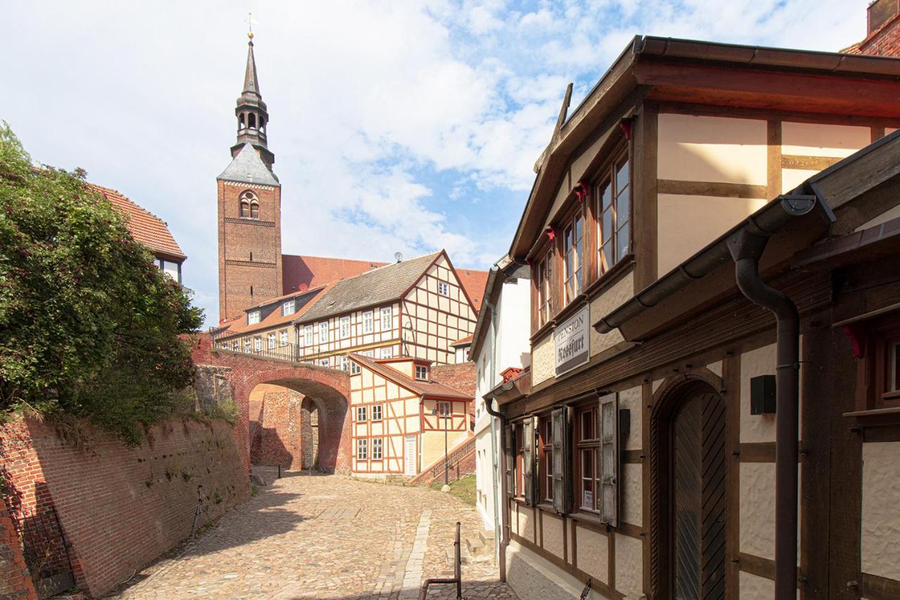 Villa Ferienhaus zur Rossfurt Tangermünde Exterior foto